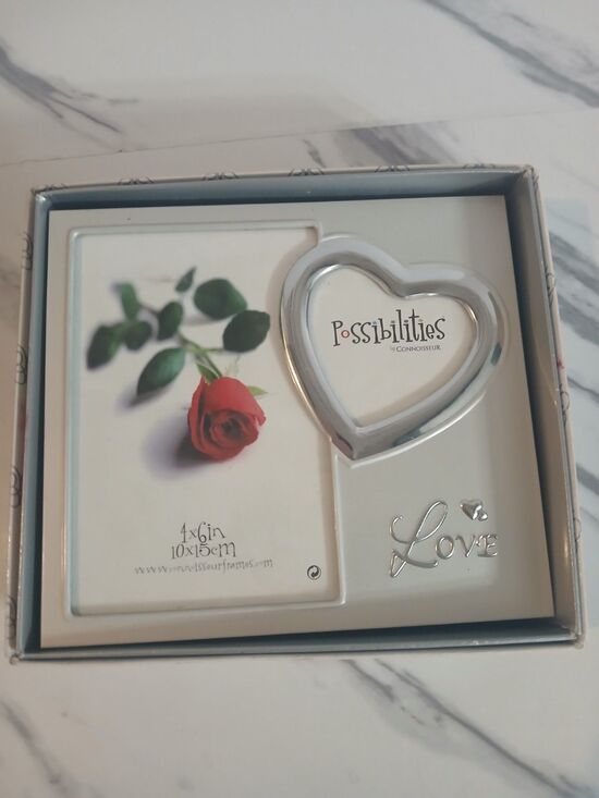 Possibilities by Connoisseur Other - Vintage Connoisseur Love 4x6 Photo Frame Album Wedding Valentines Holiday Gift